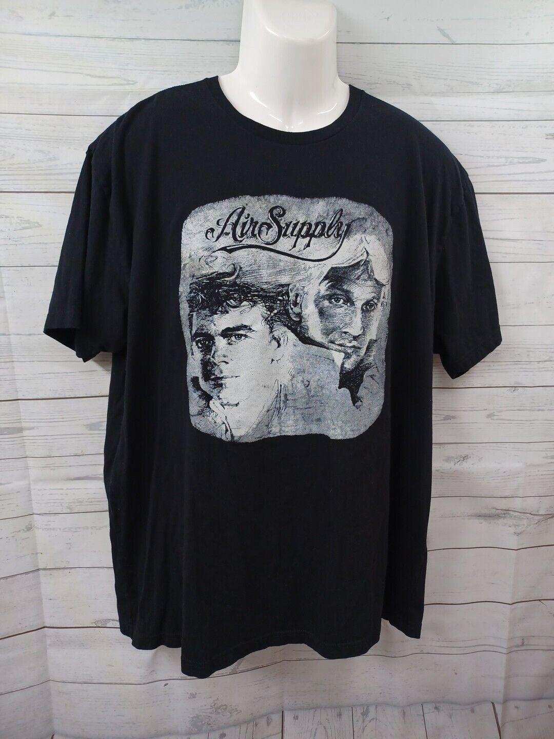 Air Supply Band USA Tour Concert Tee Cotton Unisex Shirt SB049 2XL