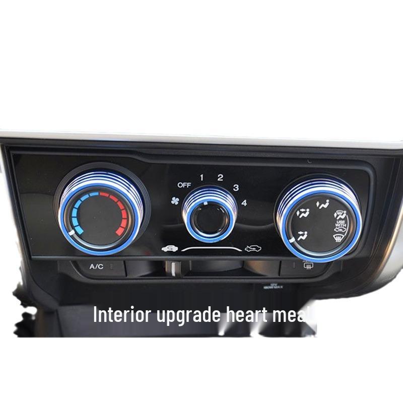 Honda Fit 14-18 A/C Knob Decor Ring for Center Console