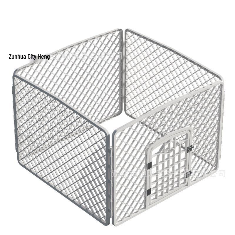 Pet Dog Fence: Indoor Isolation Gate for Small, Medium, and Large Dogs - Durable Resin Construction