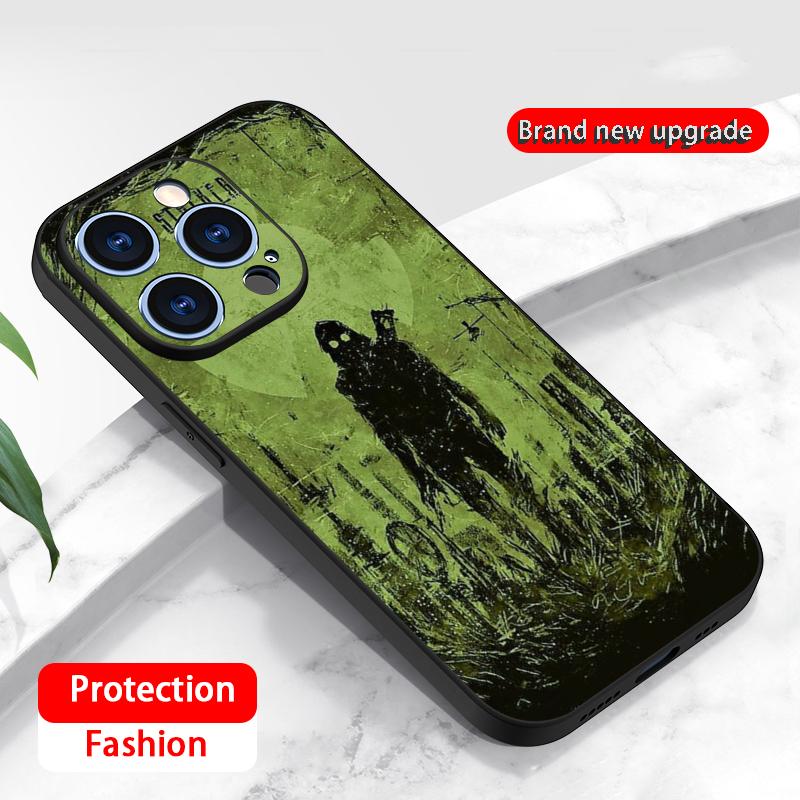 Game Stalker 2 hot pattern design Phone Case For iPhone 16 16e 15 14 13 12 11 Plus Mini Pro Max Soft black Shockproof Cover