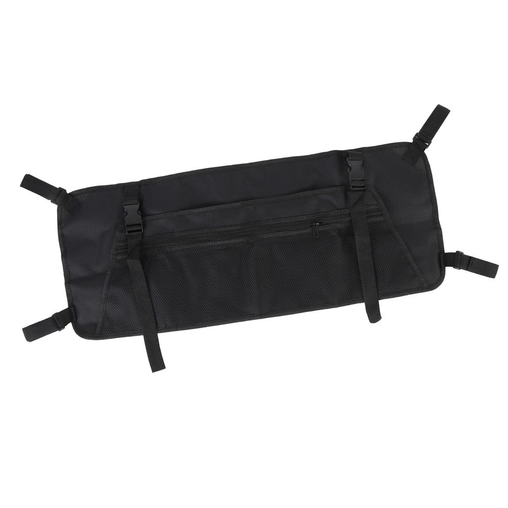 Bollerwagen Gepäcknetz Abnehmbar Mehrere Taschen Wasserdichtes Oxford-Gewebe Faltbare Bollerwagen Seitentasche