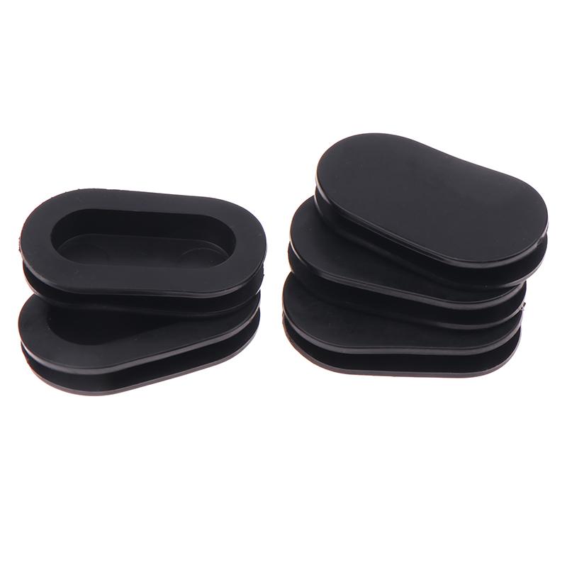 5Pcs Money Saving Box Plug Piggy Bank Oval Silicone Stopper Plug Rubber Bottom Cover Money Jar Bottom Plug Replacement Cap Hole