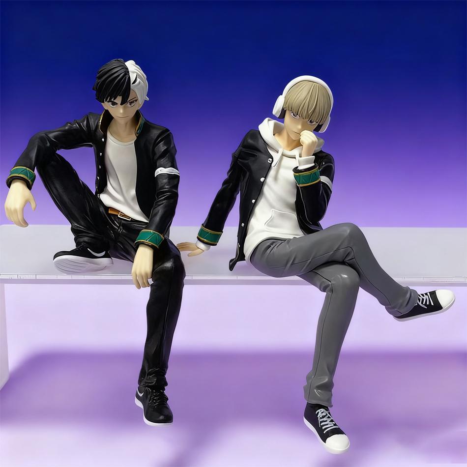15cm Giacca a Vento Figura Anime Persona Affidabile Haruka Sakura Action Figure Ren Kaji Statuetta Modello da Collezione Bambola Giocattoli Regali