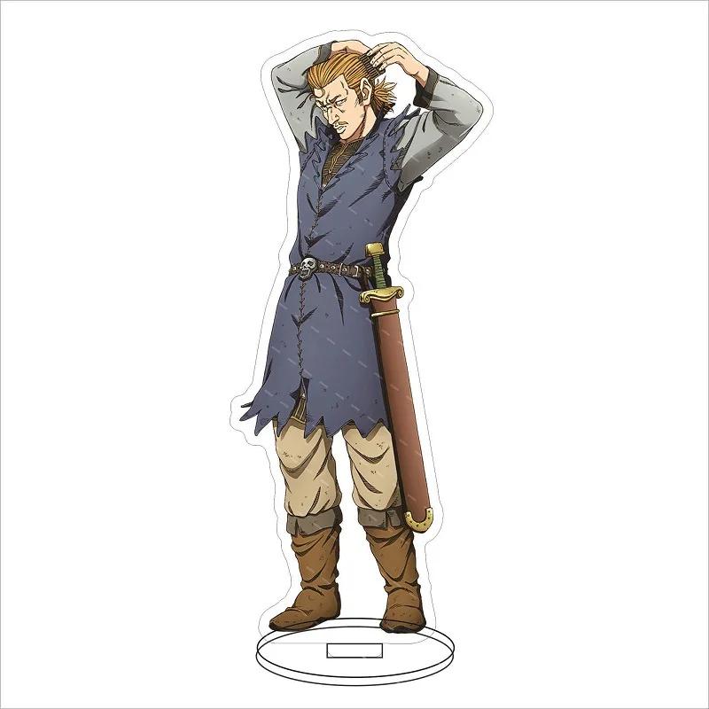 Anime Vinland Saga Thorfinn Karlsefni Akrylové Dekorativní Řemesla Hračka 15cm Sběratelské Figurky Stolní Domácí Dekorace