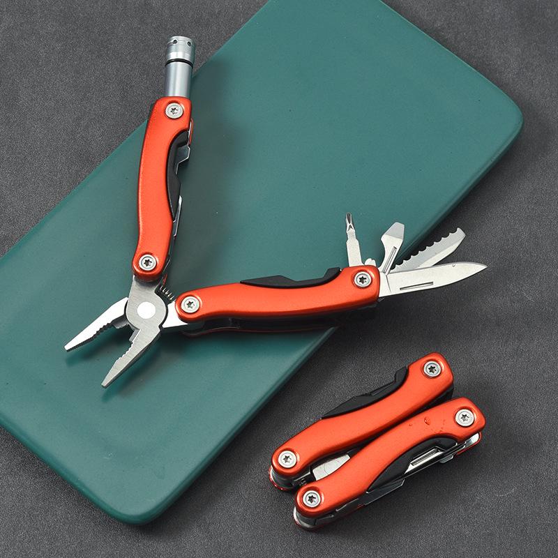 Stainless Steel Multi-Function Folding Pliers - Camping & Outdoor Survival Tool