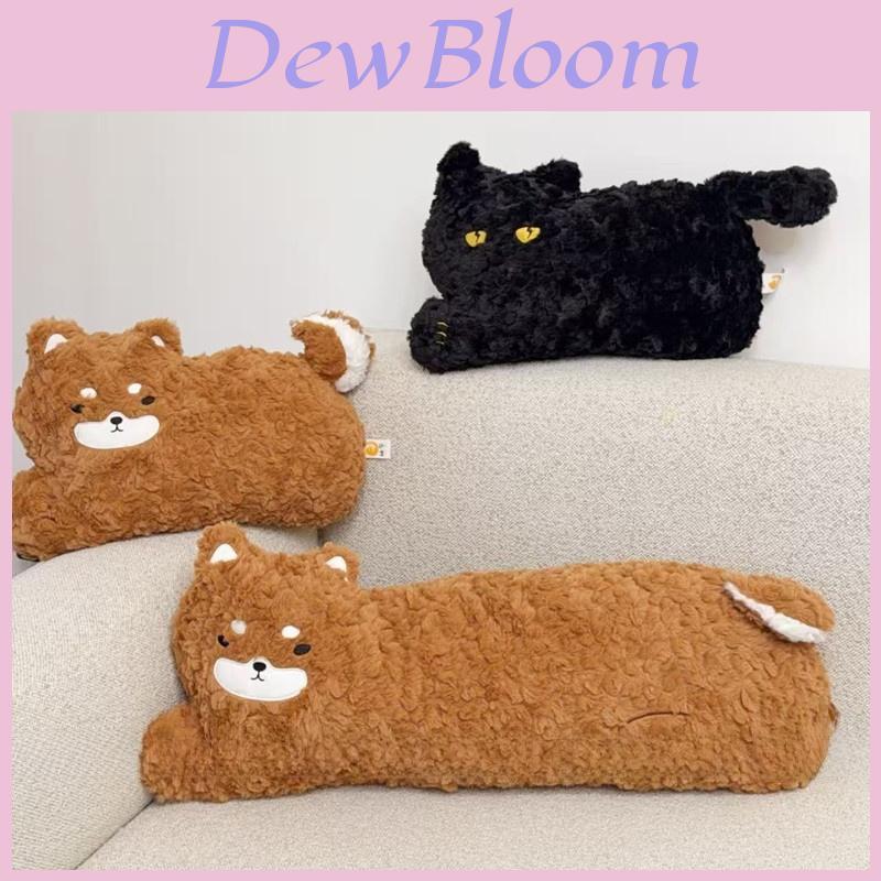 Creative Cartoon Cat Plush Pillow With Embroidered Animal Design For Sofa And Bed Comfort