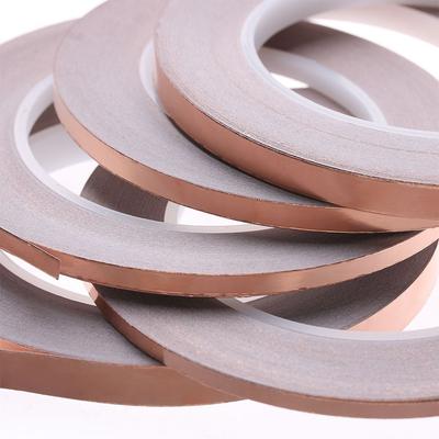 30m Einseitig leitfähiges Kupferfolienband Streifen Klebeband EMI-Abschirmung Hitzebeständiges Band Breite 4/5/6/8/10mm Klebeband