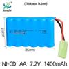 7.2V 1400mAh NiCd AA Rechargeable Battery Pack for RC Cars