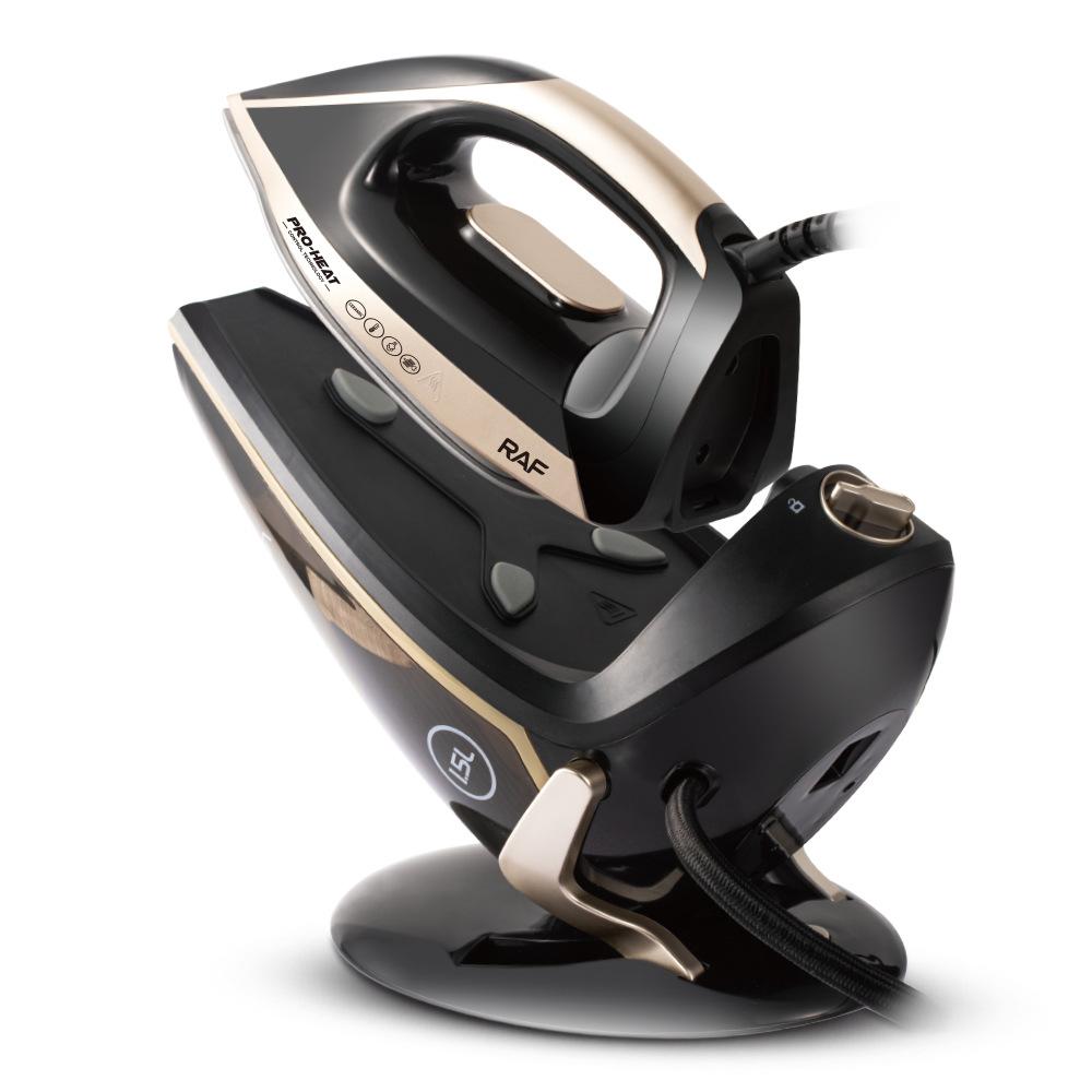 European Standard Pressure Steam 2200w Electric Iron Vertical Steam Iron Ceramic Baseplate R.1356