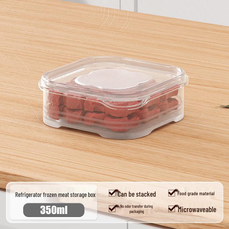 2026 Refrigerator Fresh-keeping Box: Food-Grade, Lid-Equipped Freezer Storage for Meat and More