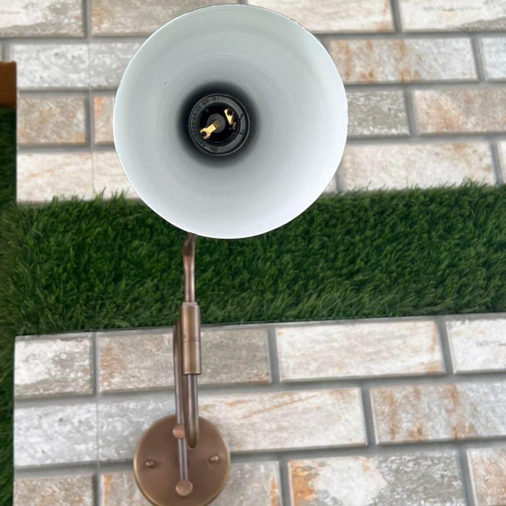 Customized Mid-Century Black & Brass Wall Sconce - Modern Industrial Wall Light, Home Decor Lighting Fixture