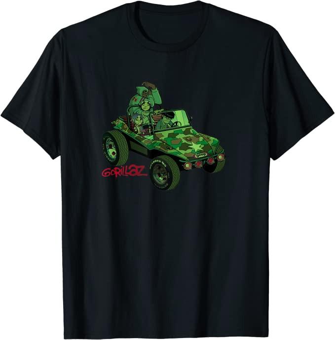 Gorillaz 2026 Graphic Unisex TShirt Unisex ONeck 100 Cotton Short Sleeve Y2k Oversized Fashion Vintage Popular Tee Fans Gifts