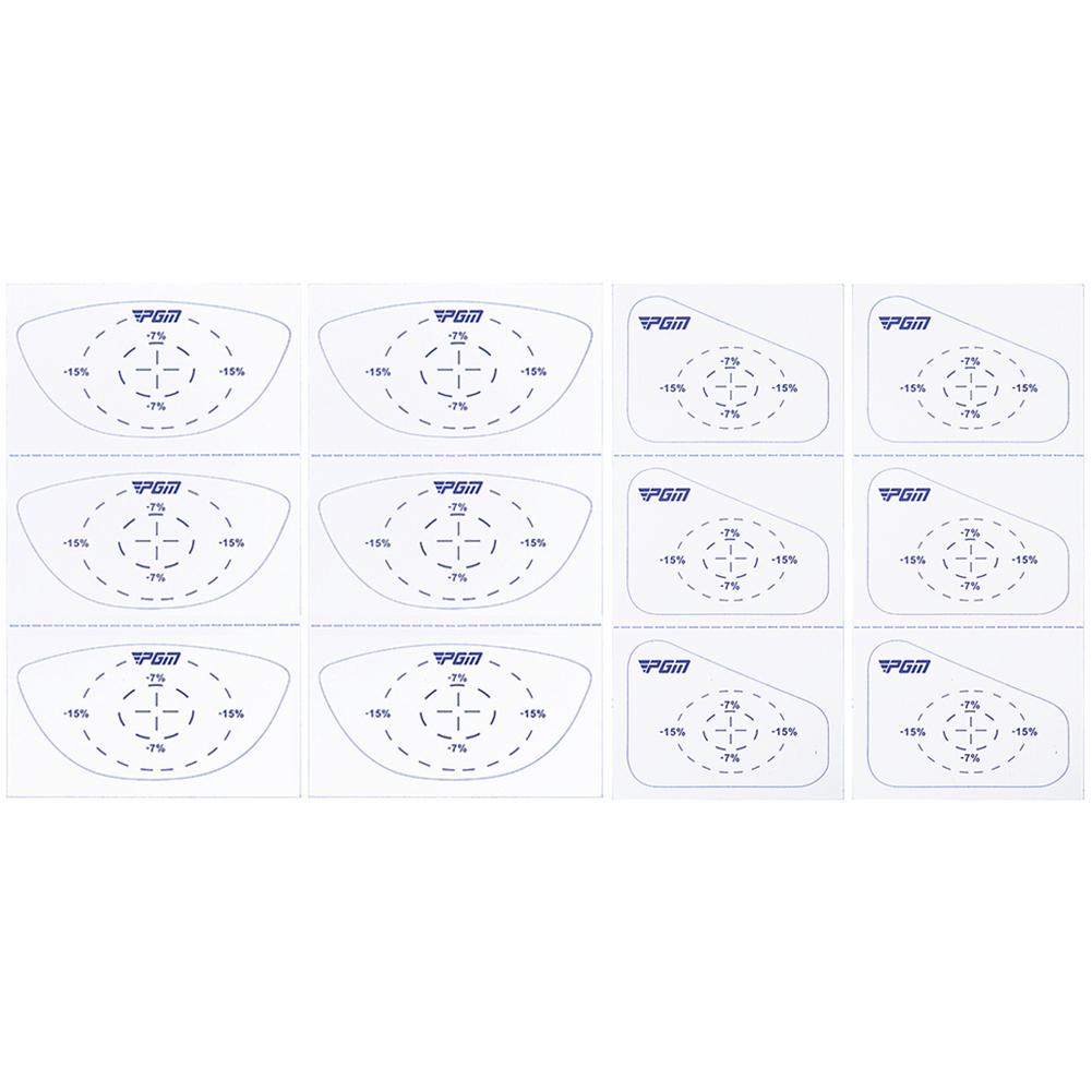 Golf Impact Tape Strike Stickers Improve Golf Swing Accuracy and Distance Swing Training Aid Impact Labels for Golf Training