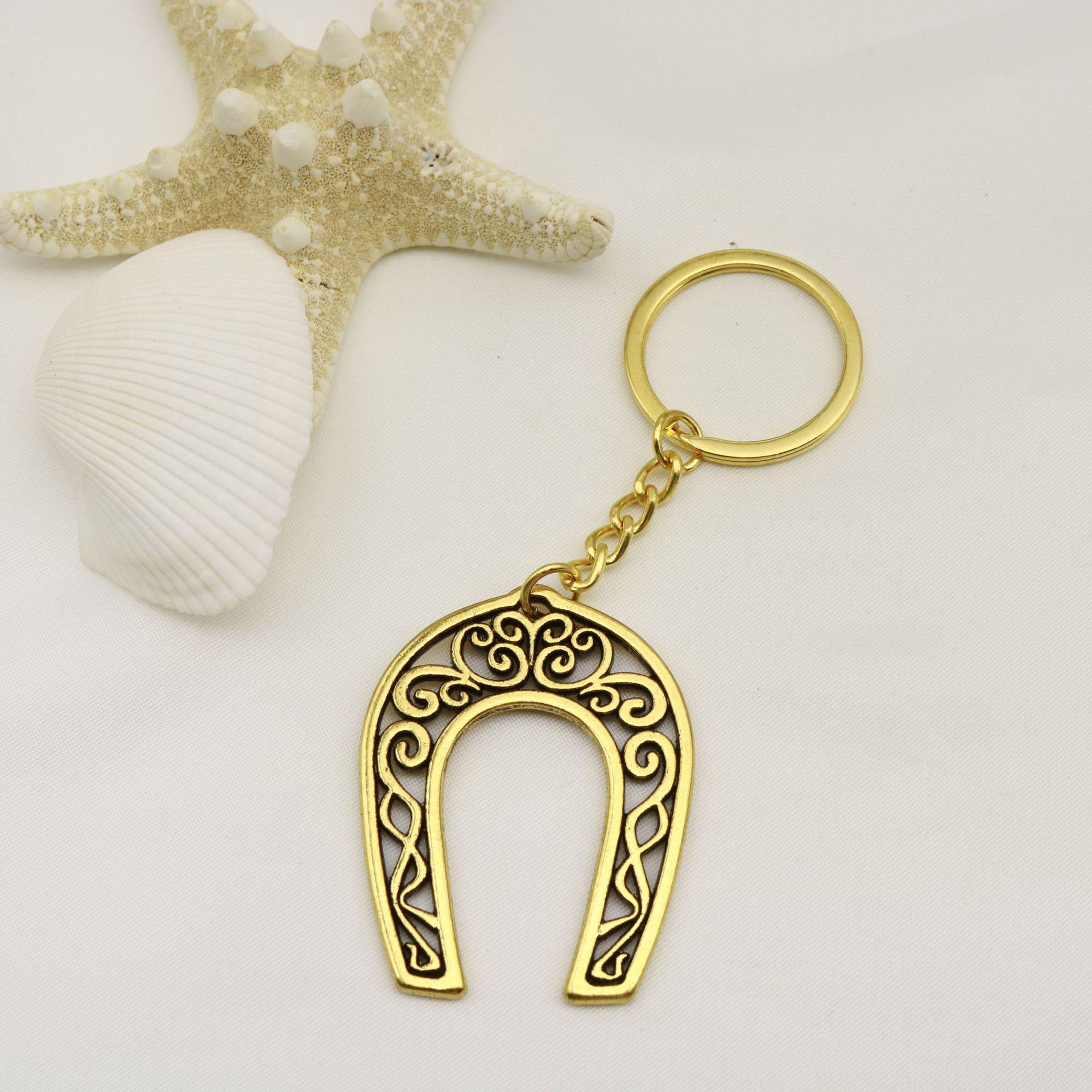 Hot Selling Horseshoe Keychain Pendant