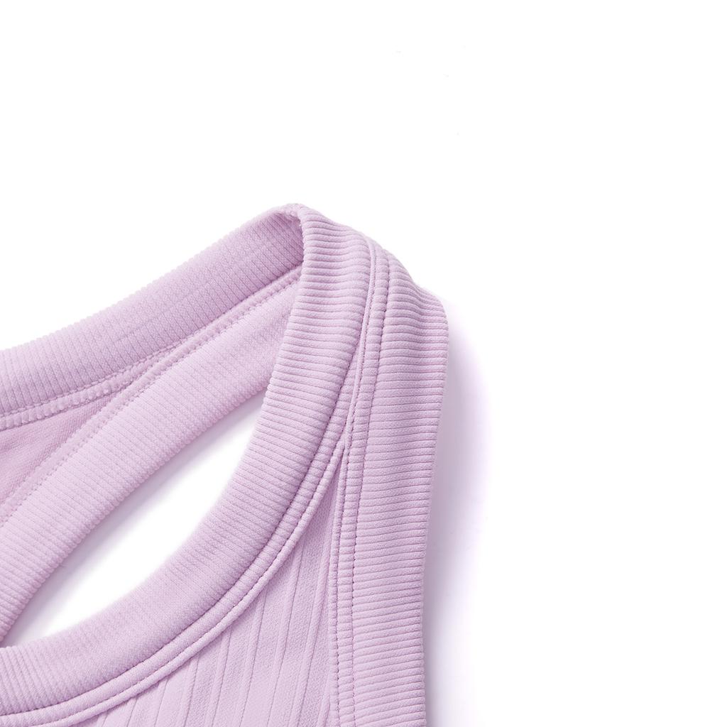 Li-Ning Fitness Series Sleeveless Compression Yoga Sports Tank Women Tops Twilight-Purple AUDV020-5