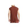 Nike T Shirts Men's Brown Crew Neck Moderate Straight Fit DM7823-217