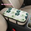 Plush Car Center Armrest Box Cushion, with Storage Bags on Both Sides, Can Store Receipts, Credit Cards, Bills, Etc., Warm Hands in Autumn and Winter