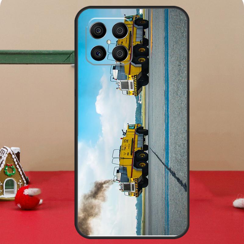 Fire Truck Case For Honor Magic 7 Lite 6 8 Pro Honor 400 200 70 90 X8c X8b X9a X9b X9c X9d Win RT Cover
