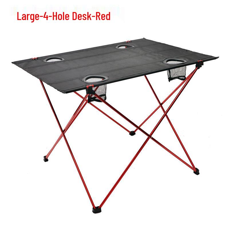 Ultra-light Aluminum Outdoor Folding Table for Camping, BBQ, Fishing, and Picnics