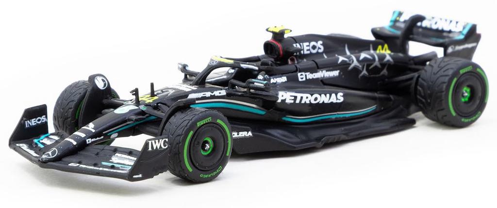 Speedmaster Japan TARMACWORKS F1 W14 E Performance Monaco Grand Prix 2023 Lewis Hamilton Finished Model 1/64 Mercedes-AMG T64G-F064-LH2