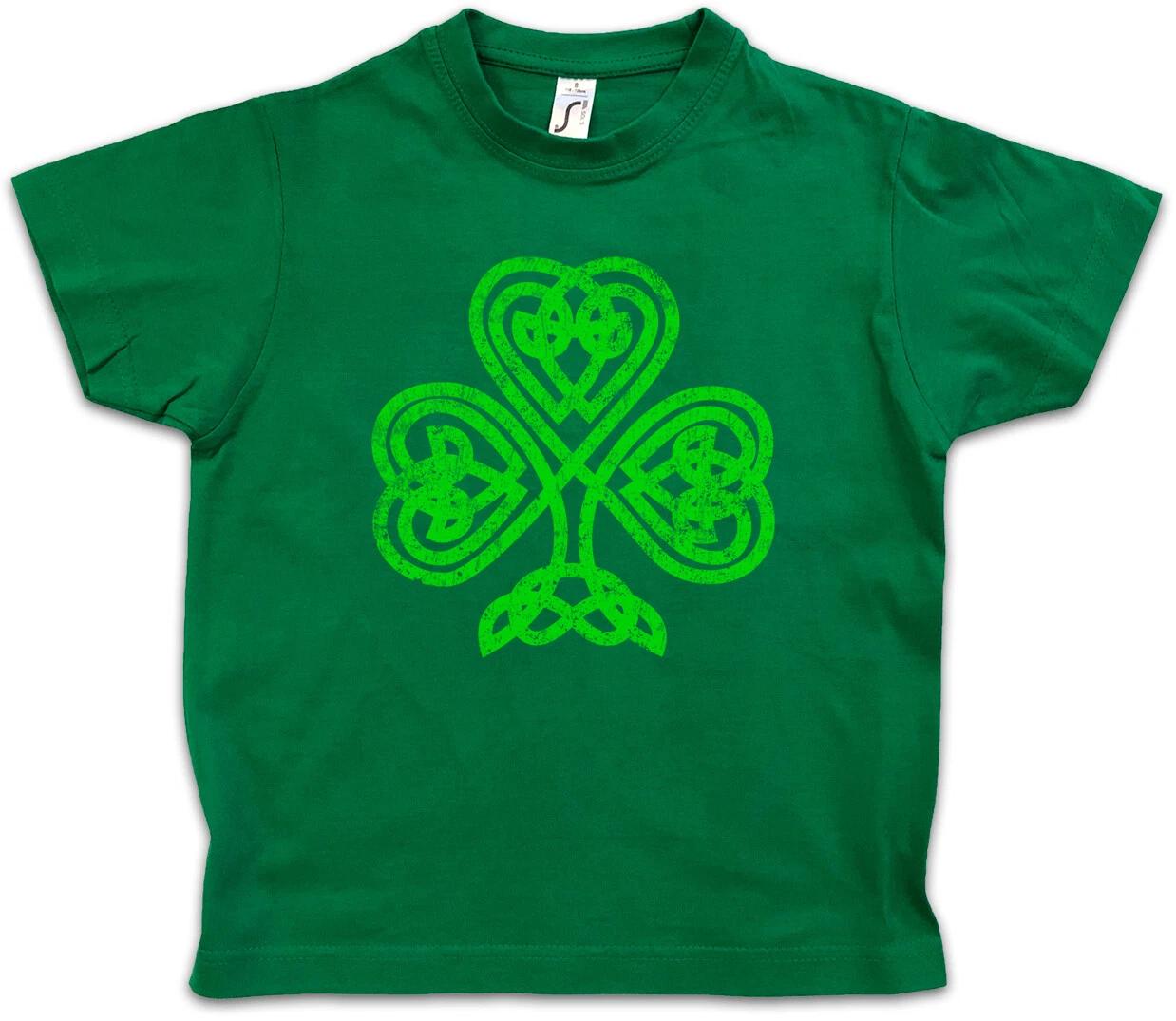 SHAMROCK IRISH KNOT I SWEAkids boys T-Shirt Kids Boys kids boys T-Shirt Cloverleaf Ireland Runes 100