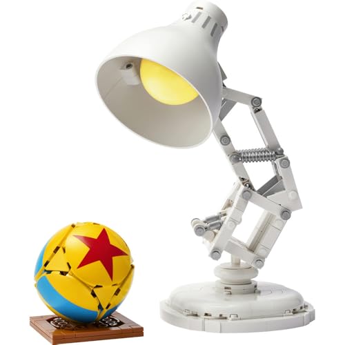 LEGO Ideas Disney Pixar Luxo Jr. Toy, Birthday Gift, Building Blocks, Men, Women, Disney Merchandise, Mother, Father, 21357