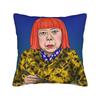 Yayoi Kusama Art Pillowcase Polyester Cushion Cover Decorations Polka Aesthetic Pillow Case Cover Home Square 18'