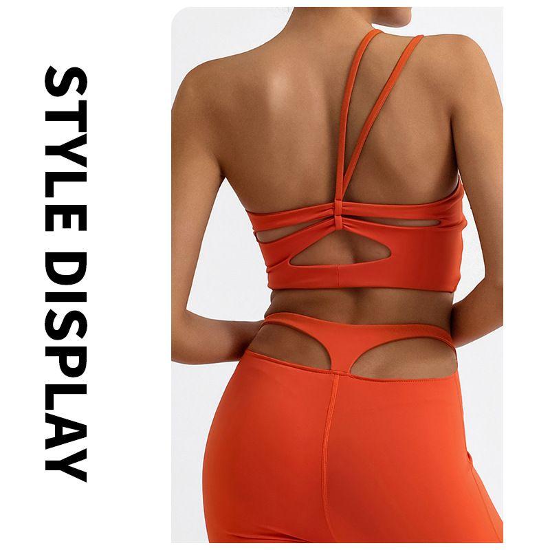 With Chest Pad Spring and Summer New Arrival Beauty Back Sling Yoga Bra Sports Intimates Female Bubble Wrap Running Workout Vest Bra