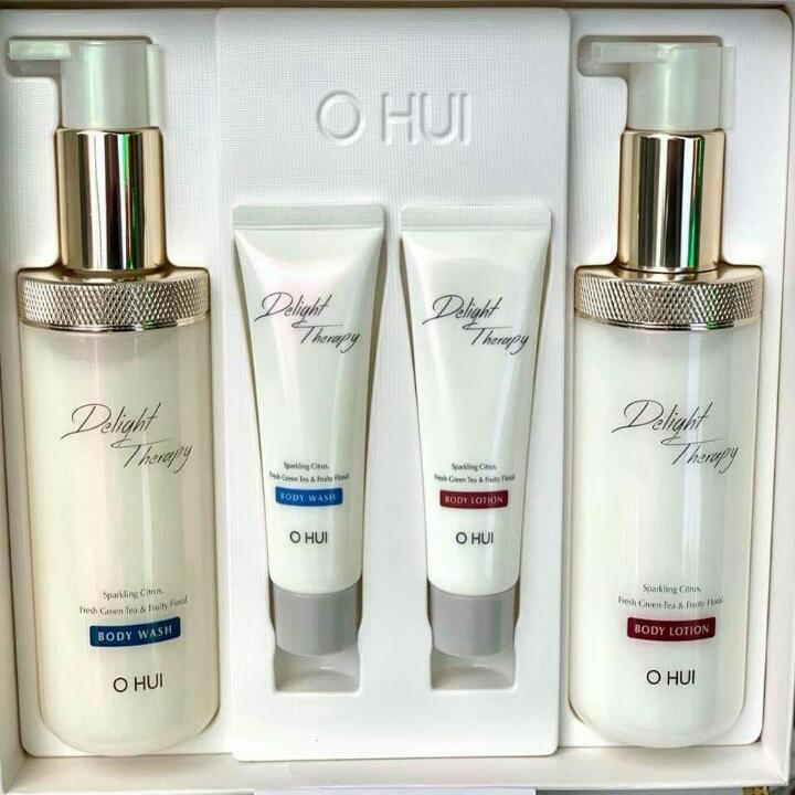 O HUI Delight Therapy Body Care Special Set 4 Items + RANDOM GIFT