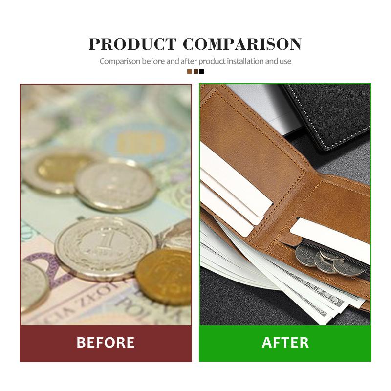 For Mitsubishi Wallet Men Cash Credit Card Holder Checkbook Coin Pocket Purse Outlander Lancer Eclipse Mirage Xpander Attrage