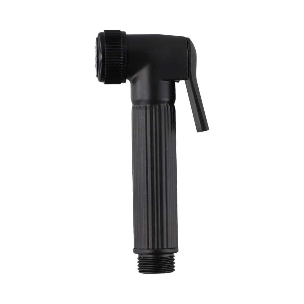 Black Bidet Sprayer Self Cleaning Shower Head Zinc Alloy