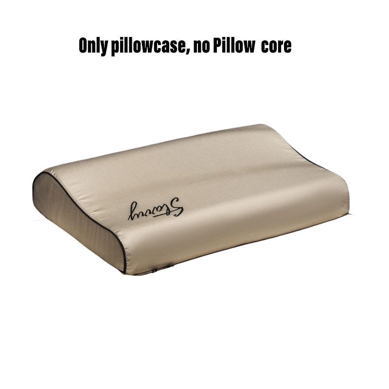 

Хлопок 1 шт. Наволочка Подушка с эффектом памяти Контурная наволочка Чехлы Прочное постельное белье 50*30cm（19.7*11.8 in） бежевый