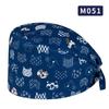 Unisex All-Cotton Printed Surgical Cap for Medical and Food Services