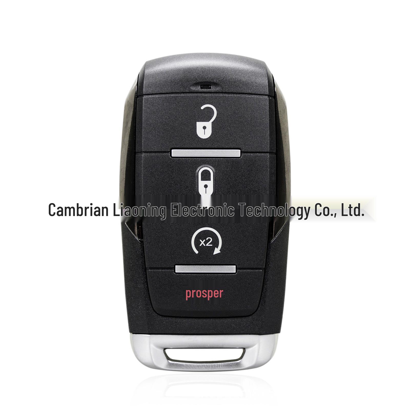 

Dodge Car Key Smart 4-Button Remote: OHT-4882056 5.4x4.2x1.4 cm