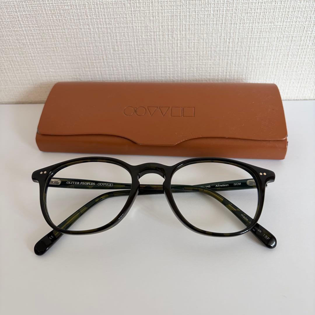 Used Made in Japan Out of print rare Oliver Peoples Alfredson GCM