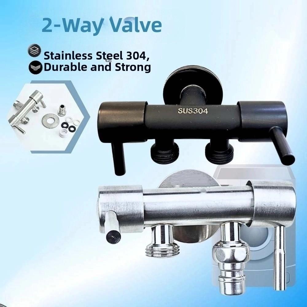 Prevent Water Leakage 3 Way Triage Valves T-Adapter Shower Tap Connector Household Hardware
