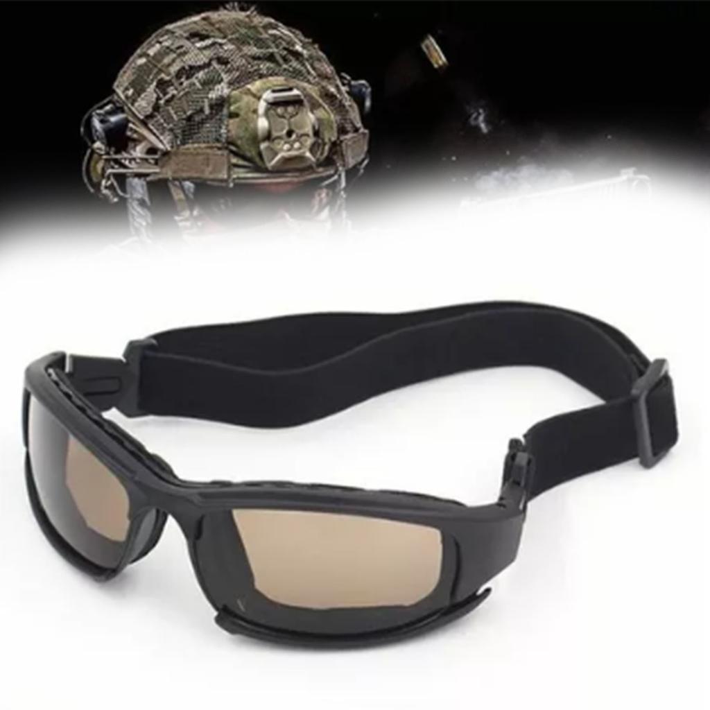 Motorcycle Goggles Wind Proof Impact Resistant UV Proof Lightweight PC Motorcycle Sunglasses