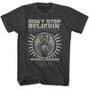 Herren Reise Reise Detroit T-Shirt Groß Rauch