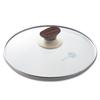 GreenPan Glass Lid 24cm Fully Physically Reinforced WoodBee Exclusive Knob Does Not Get Hot Wood Look CW002466-002