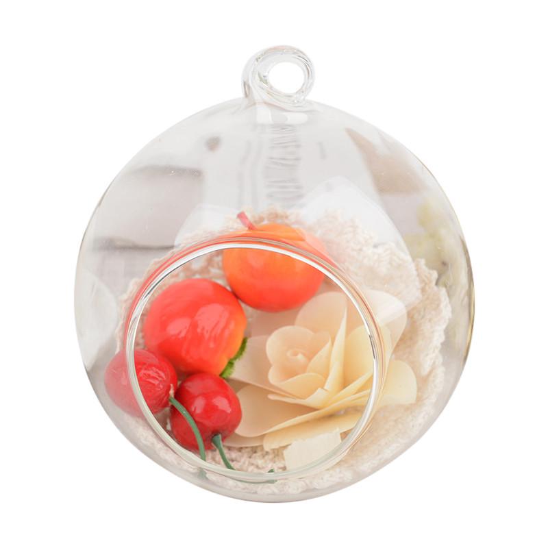 Závěsný svícen z křišťálového skla Svícen na domácí svatební hostinu