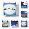 Wohndekoration Plüsch Überwurf Sofadecke Tagesdecke Bett flauschig weiche Decken Dekor Plaid Modern Halloween Frohe Weihnachten Winter