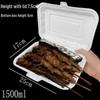 Six-Compartment Disposable Takeaway Box for Oyster, Scallop, Eggplant, and BBQ Dishes