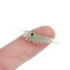 3cm Biomimetic Soft Hook Worm Silicone Shrimp Fake Bait Sea Fishing Luminous Shrimp Fishing Lures