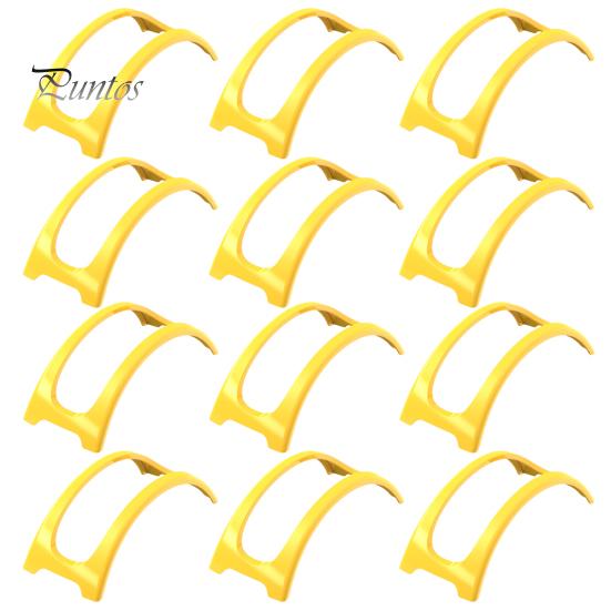 6/12 szt. Uchwyt na taco Food Grade Piekarnik bez BPA Można myć w zmywarce Możliwość układania w stosy Kolorowe Indywidualne porcje Roladki z kurczaka Twarda skorupa Taco Zestaw stojaków