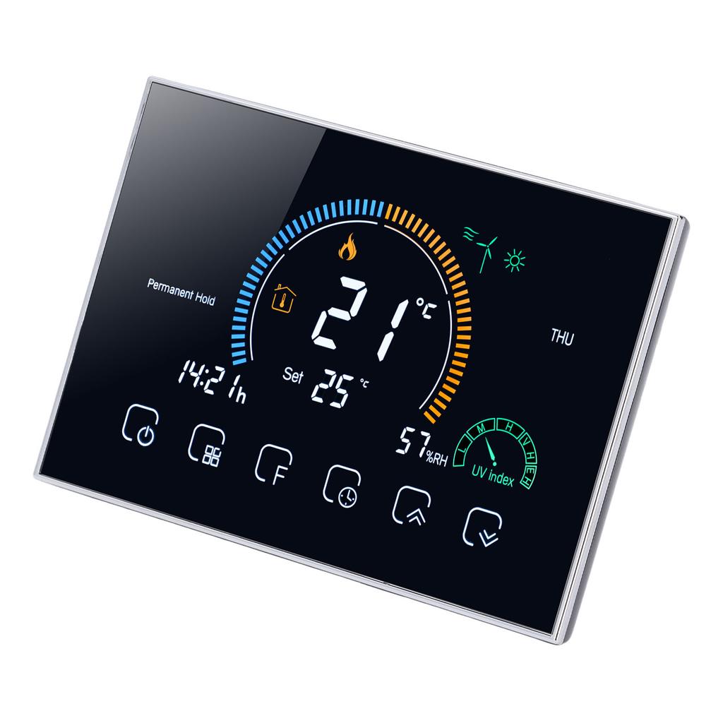 Zentralheizung Klimaanlage Thermostat LED Touchscreen Programmierbarer Smart WiFi Temperaturregler