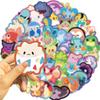 50pcs Pocket Monster Cartoon Graffiti Sticker DIY Suitcase Skateboard Refrigerator Notebook Waterproof Sticker