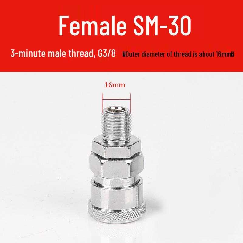 Pneumatic C-Type Quick Connector for Air Hose and Compressor Accessories