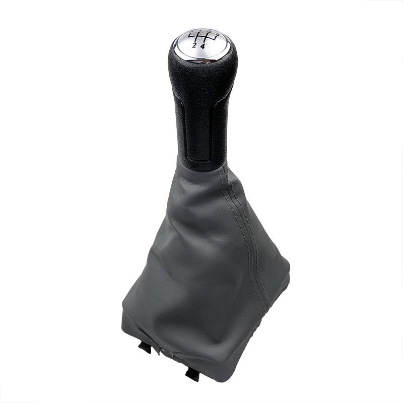 Gear Shift Knob Shifter Lever Stick Gaiter Boot Cover Case Cars Accessories For VW Volkswagen Polo 9N 9N2 2002-2009 2010 Sedan