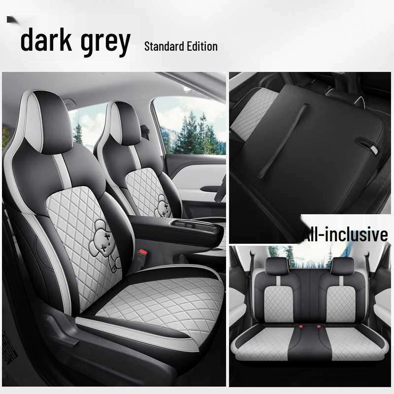 All-Season Perforated Leather Car Seat Covers for Wuling Bingo PLUS Bingo PLUS