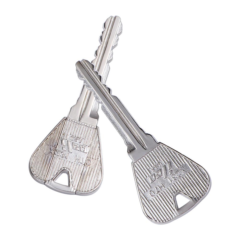 Gifts Magic Props Funny Toys Magic Key Folding Key Thru Bottle Magic Folding Key Magic Tricks